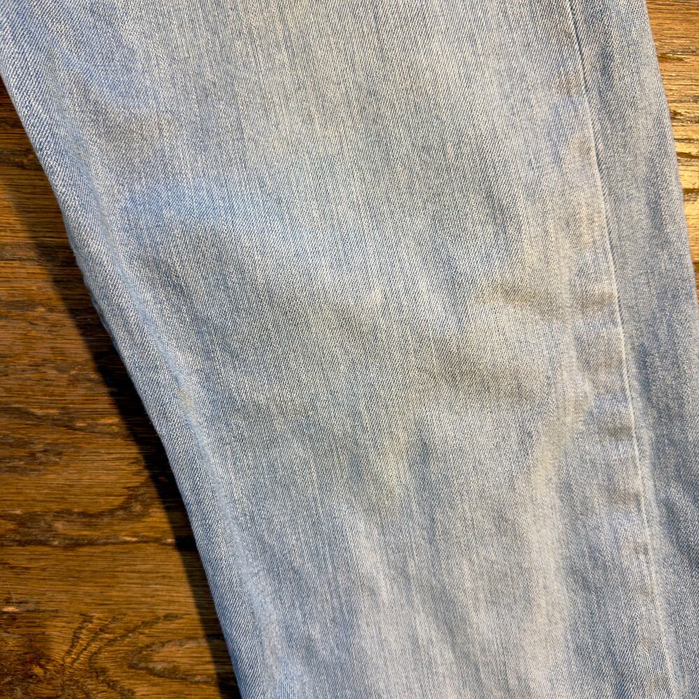 Levi's 505 Jeans Straight Faded Distressed 36x30 Light Wash - Picture 7 of 10